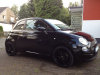 Fiat 500 Black