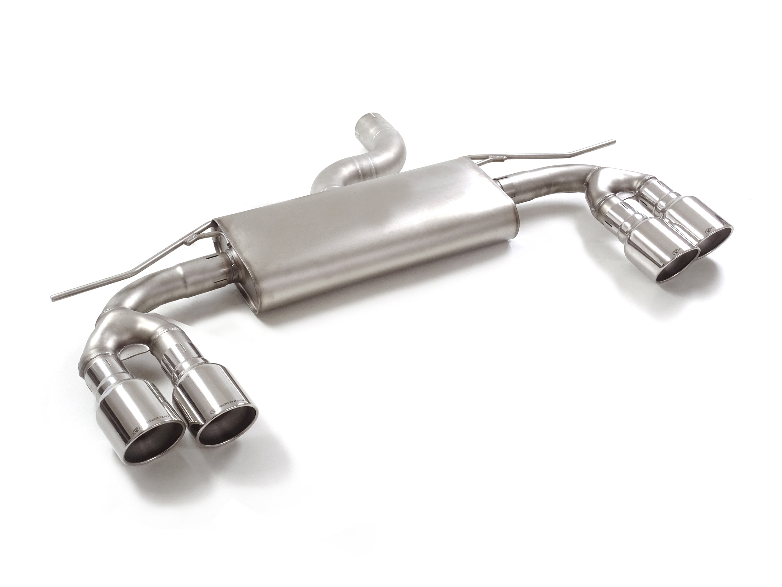 Ragazzon Duplex Endschalldämpfer 2x 102mm rund Sport Line