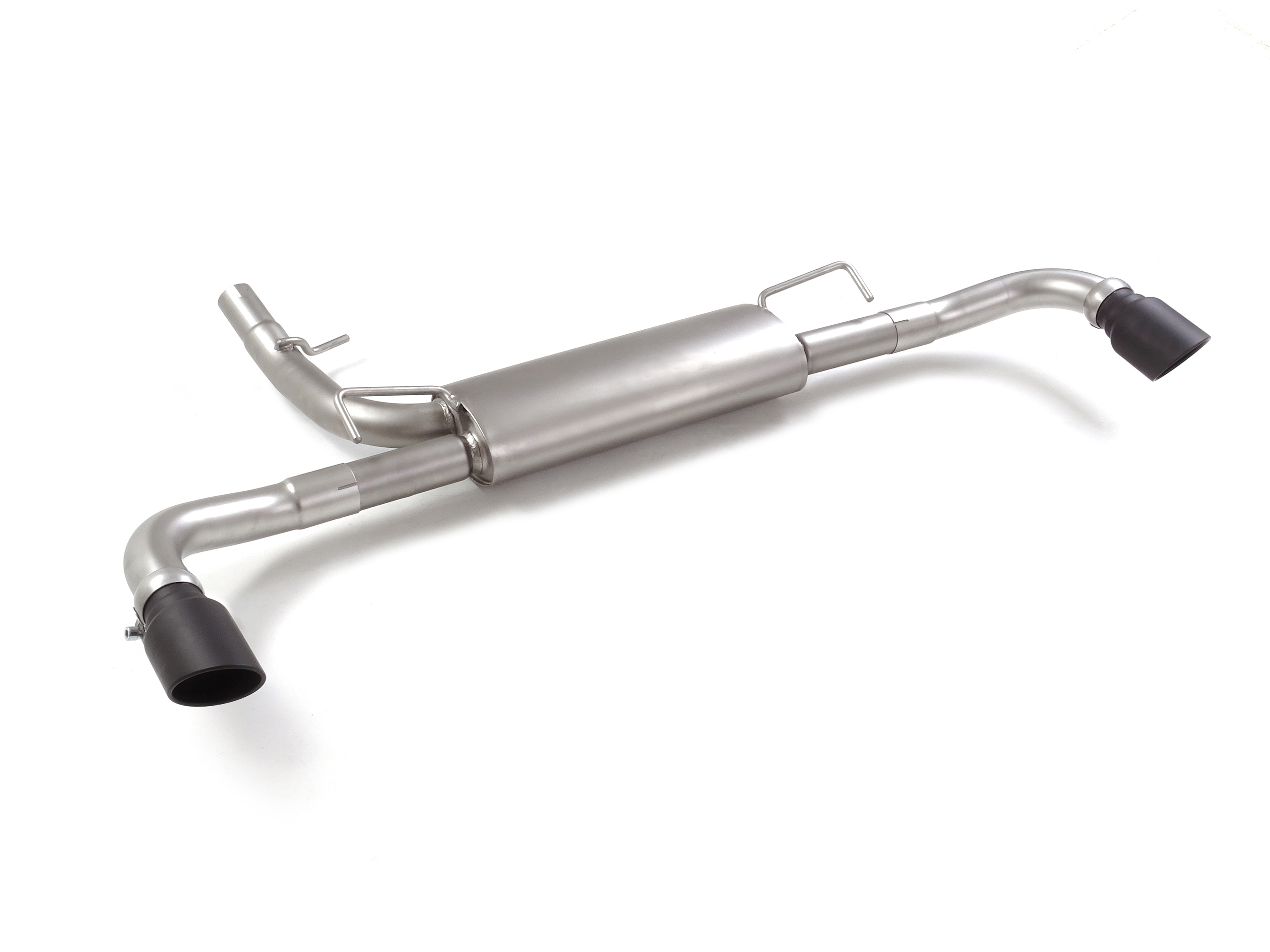 Ragazzon Duplex-Endschalldämpfer 1x 95mm rund Sport Line