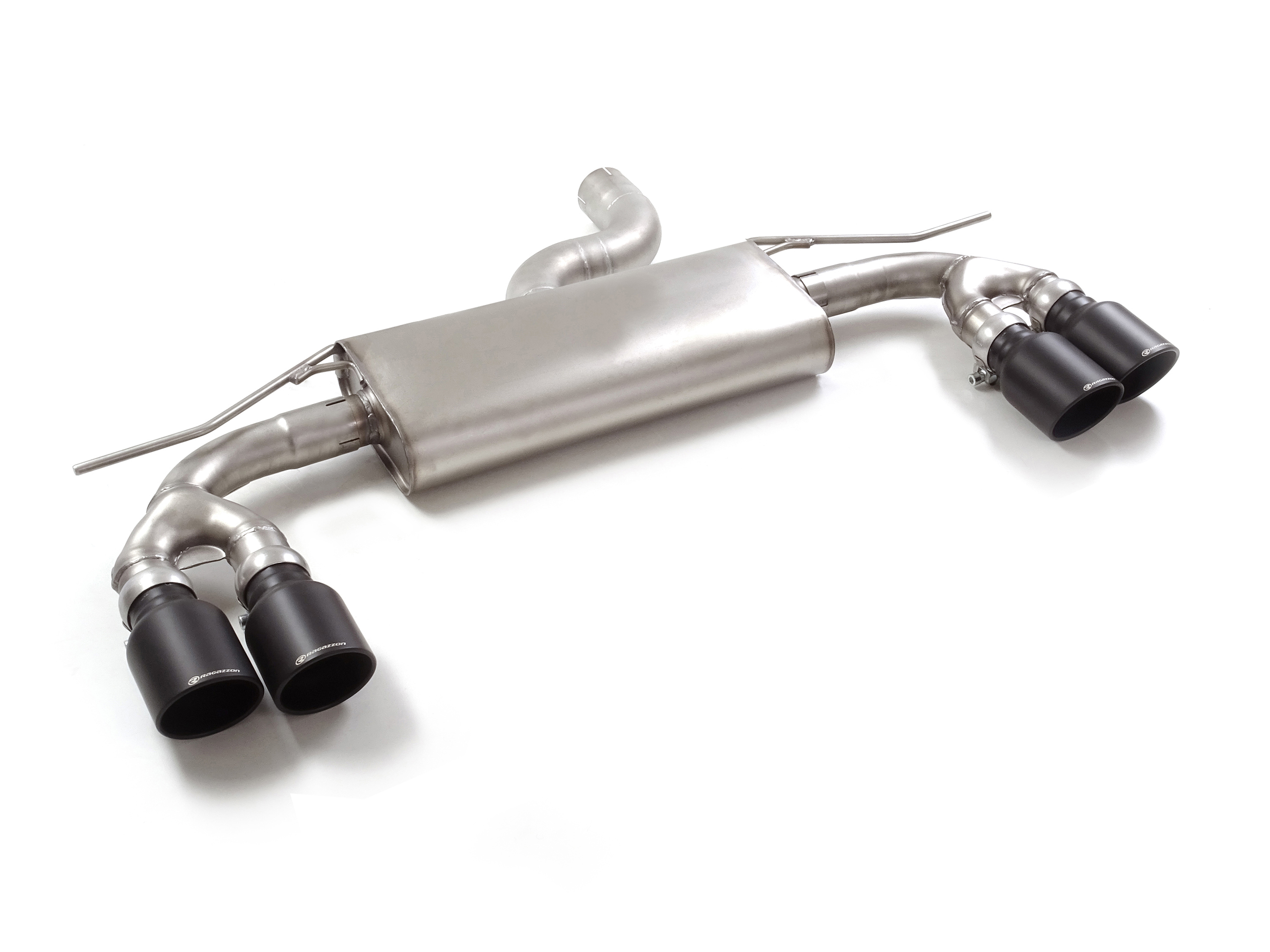 Ragazzon Duplex Endschalldämpfer 2x 102mm rund Sport Line
