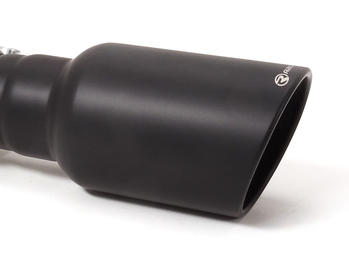 Endrohr 95 mm rund Sport Line Black